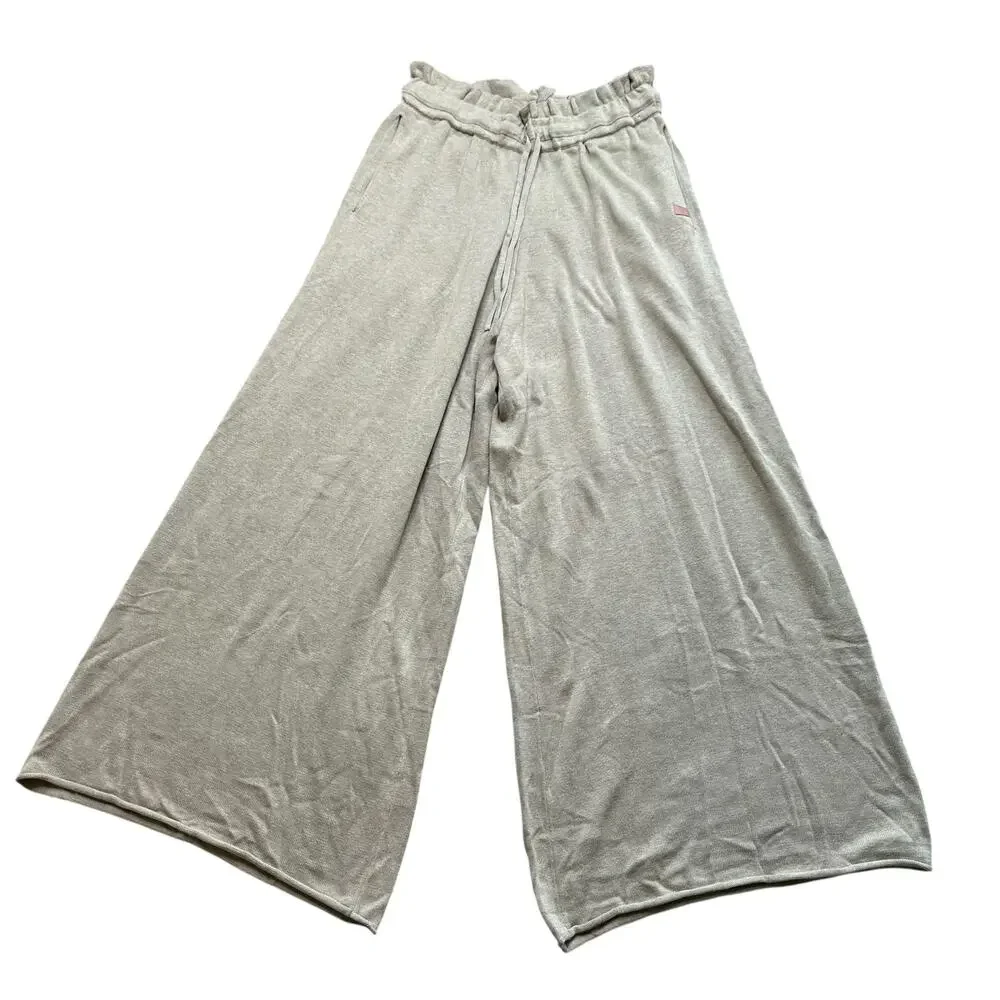 LUNYA Wide Leg Organic Cotton Silk Blend Relaxed Pants Women's Size Small NWT - Picture 2 of 8